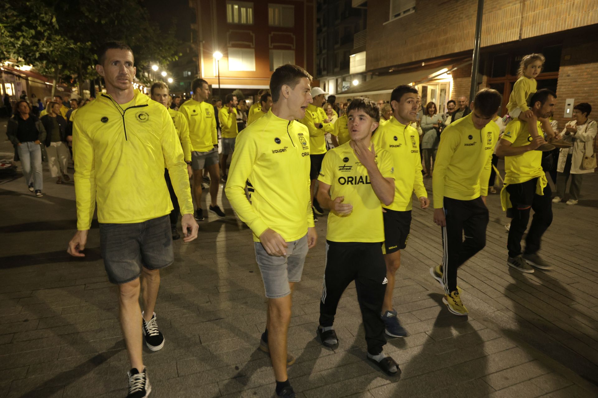 Orio recibe a sus campeones