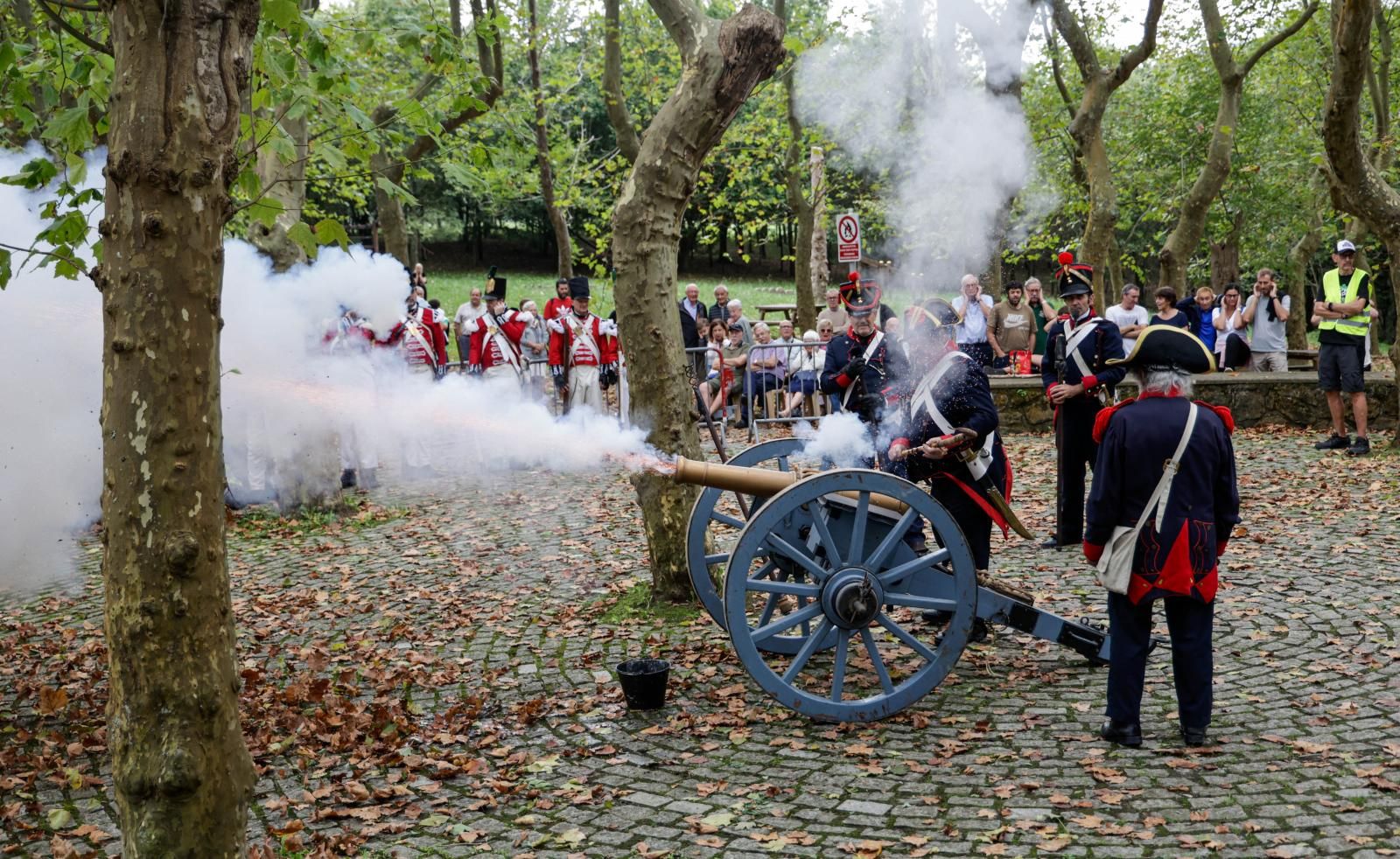 Con la victoria de los soldados irundarras sobre los franceses en el recuerdo