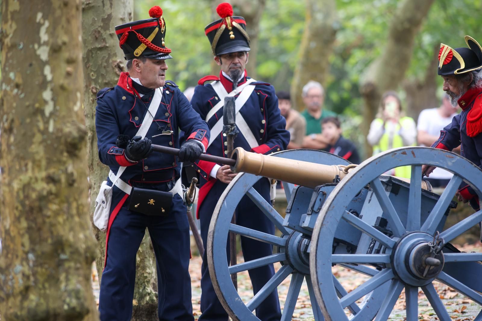 Con la victoria de los soldados irundarras sobre los franceses en el recuerdo