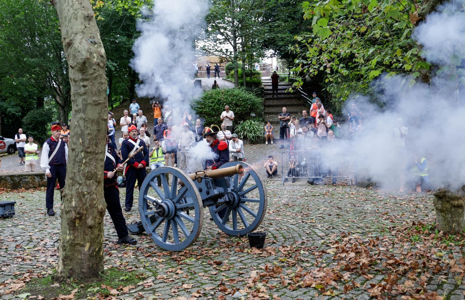 Con la victoria de los soldados irundarras sobre los franceses en el recuerdo