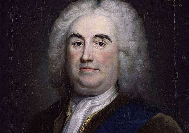 Robert Walpole, primer conde de Orford, protector del embajador Benjamin Keene. Por Arthur Pond (1742).
