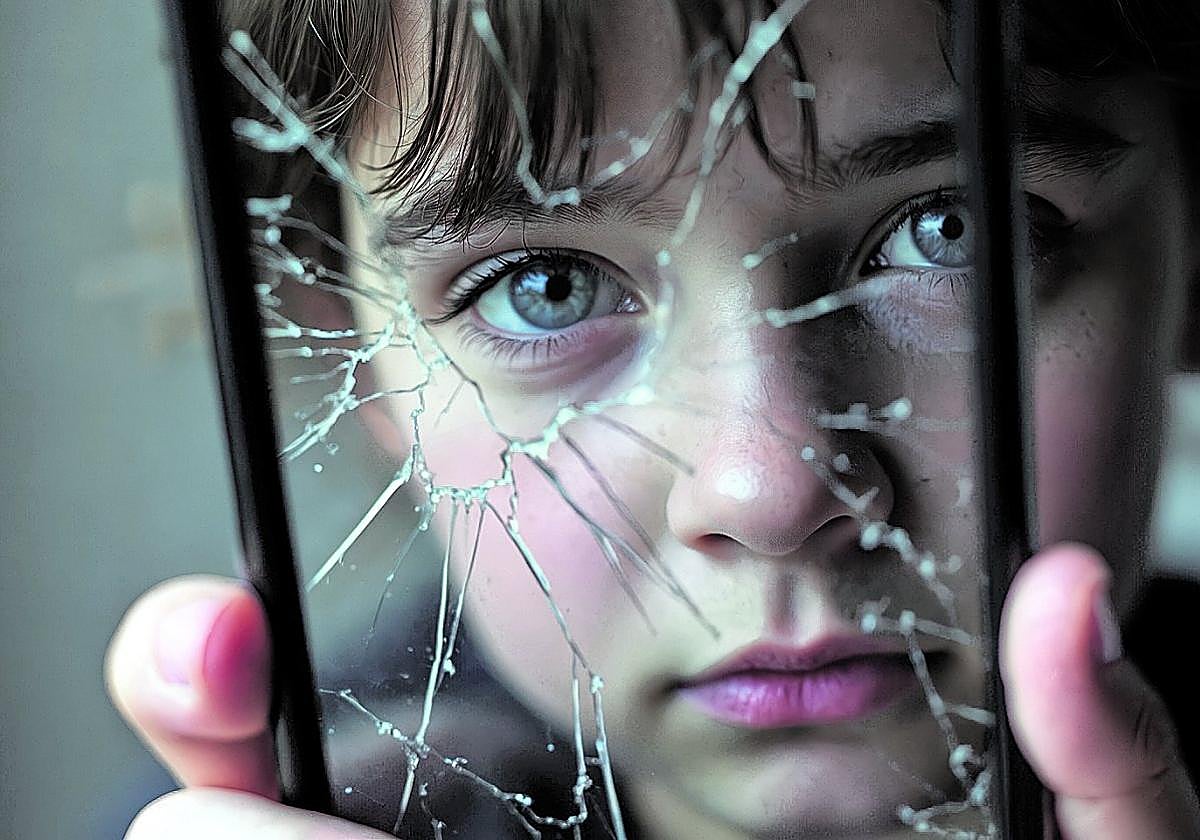 Siete de cada diez niños de 12 años tiene cuenta en redes sociales.