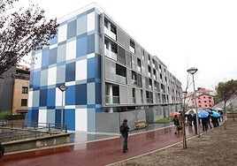 Viviendas municipales de alquiler en Buenavista, San Sebastián.