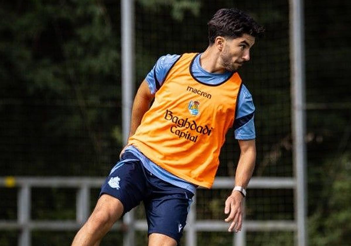 Soler ya se entrena con normalidad en Zubieta
