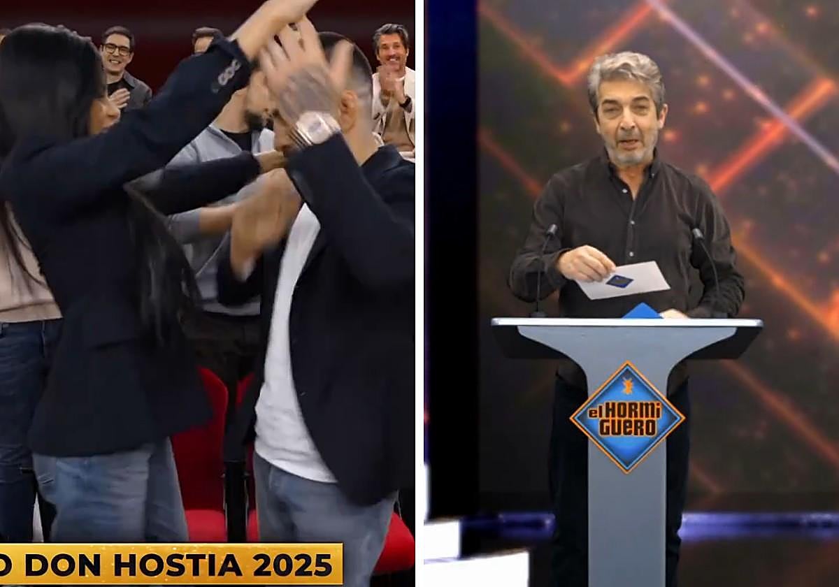 El guiño de Ricardo Darín e Ilia Topuria al Zinemaldia en El Hormiguero