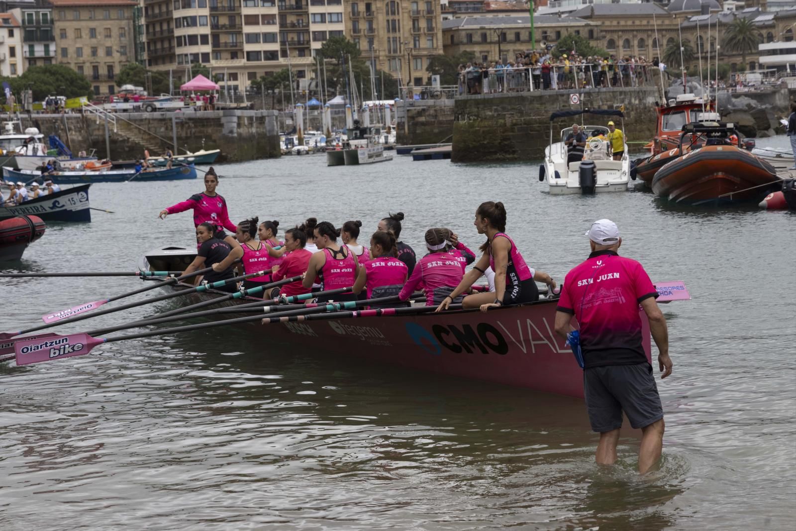 Clasificatoria femenina de la Bandera de La Concha