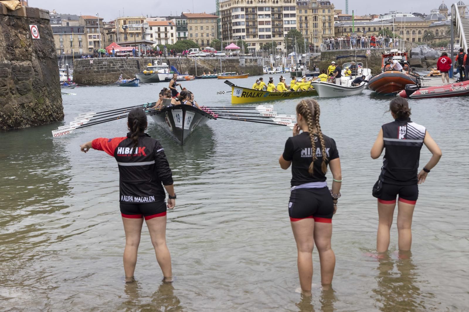Clasificatoria femenina de la Bandera de La Concha