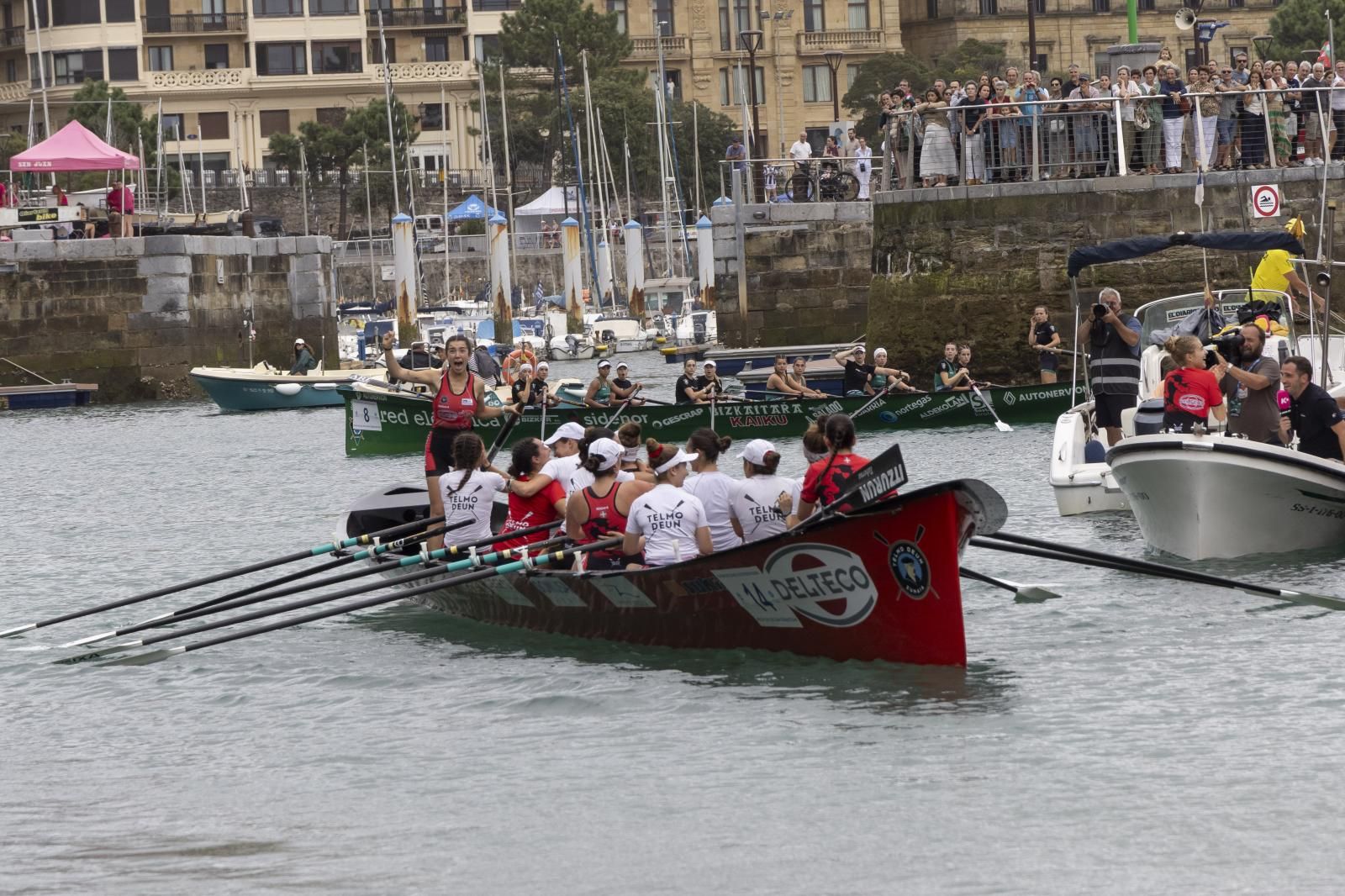 Clasificatoria femenina de la Bandera de La Concha