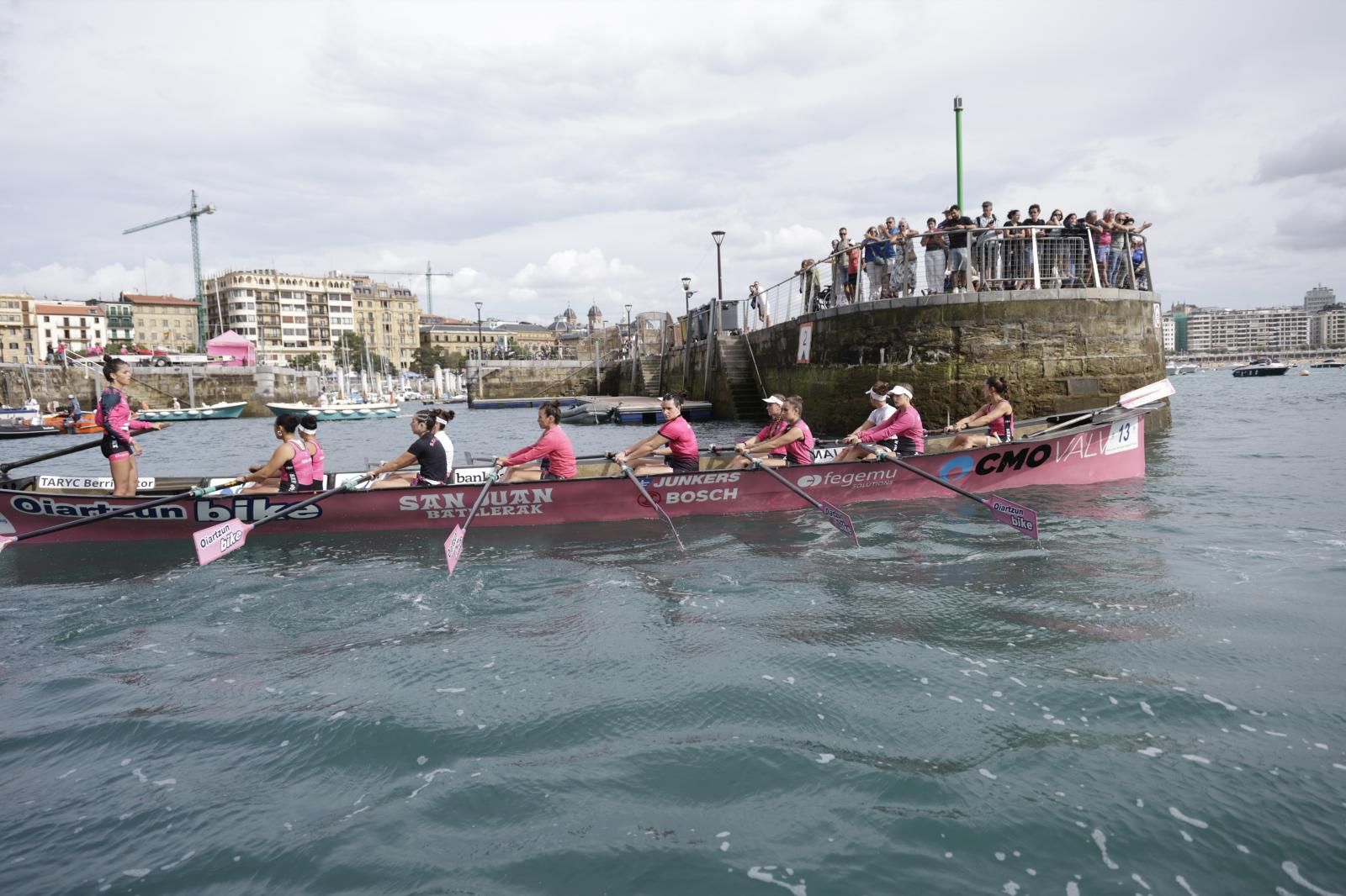 Clasificatoria femenina de la Bandera de La Concha