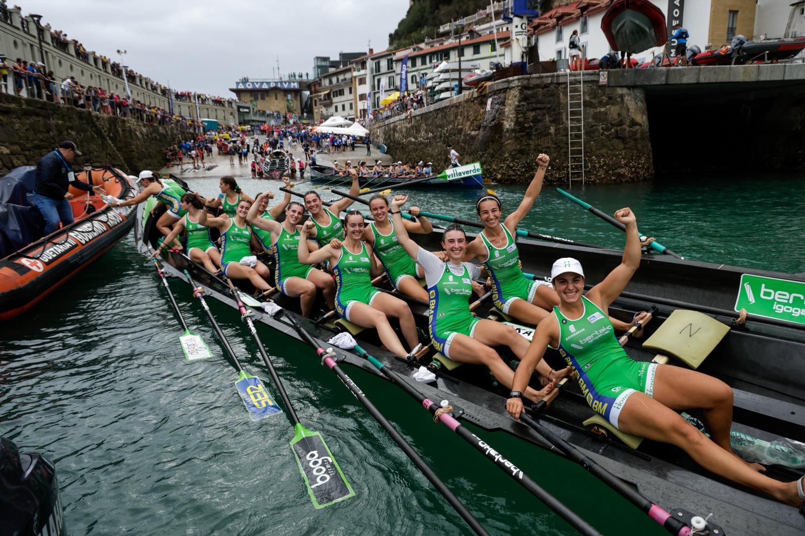 Clasificatoria femenina de la Bandera de La Concha