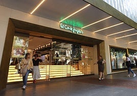 Fachada de El Corte Inglés de Bilbao.