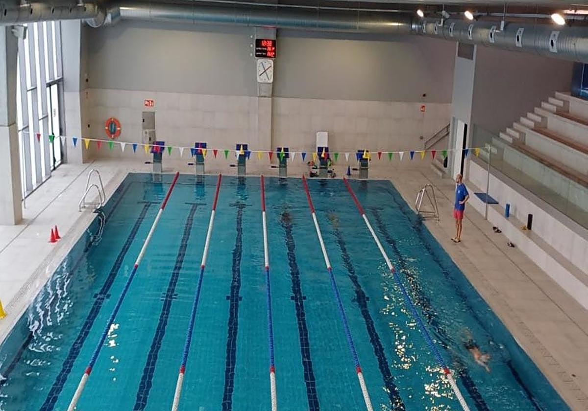 El nuevo acceso a la piscina permite una entrada más comoda.