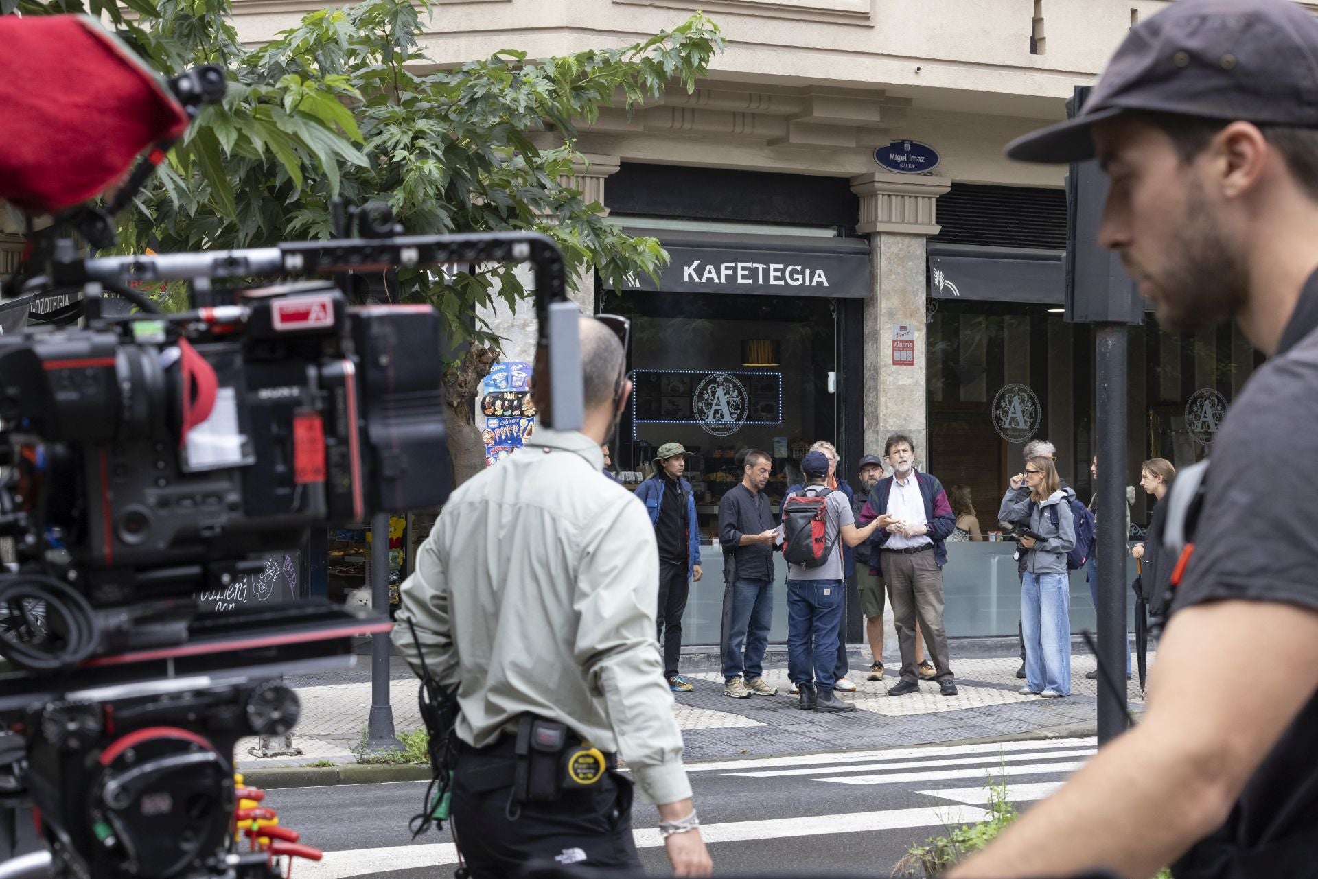 Rodaje de la nueva película de Nanni Moretti en Donostia