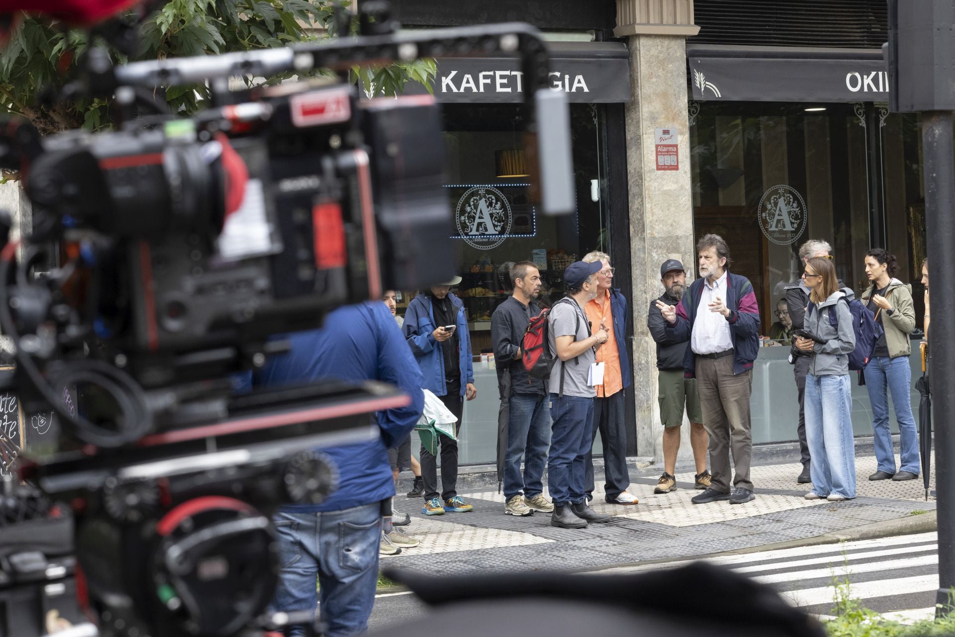 Rodaje de la nueva película de Nanni Moretti en Donostia