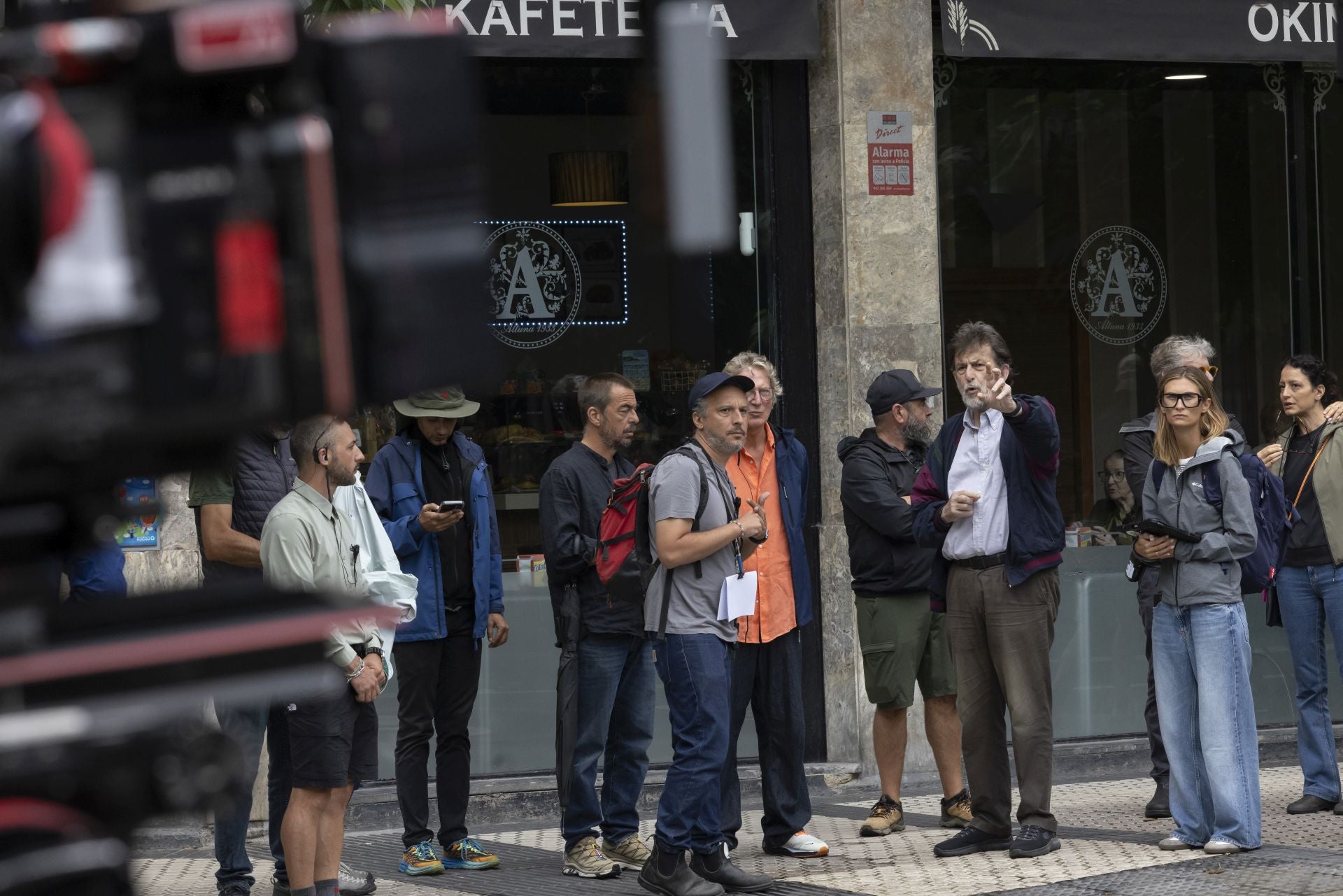 Rodaje de la nueva película de Nanni Moretti en Donostia