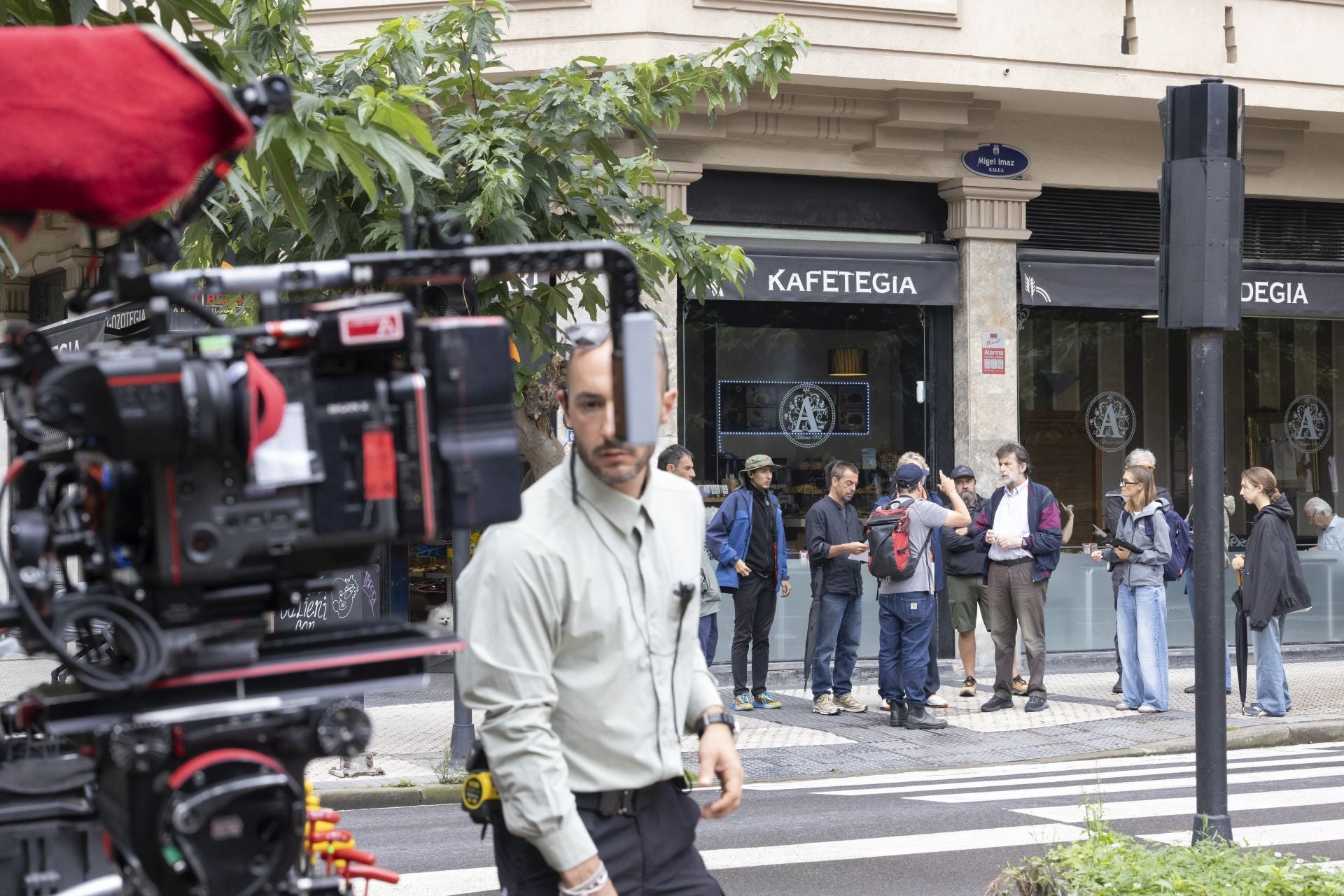 Rodaje de la nueva película de Nanni Moretti en Donostia