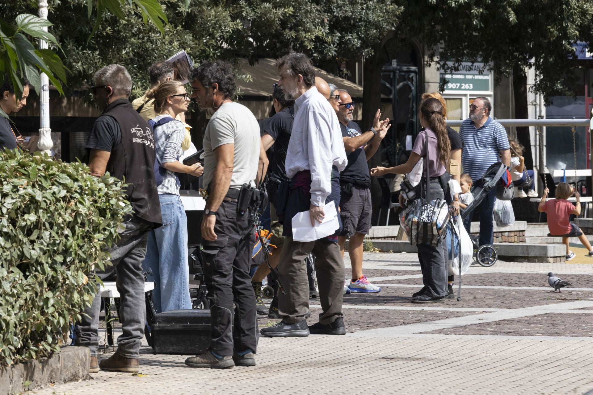 Rodaje de la nueva película de Nanni Moretti en Donostia