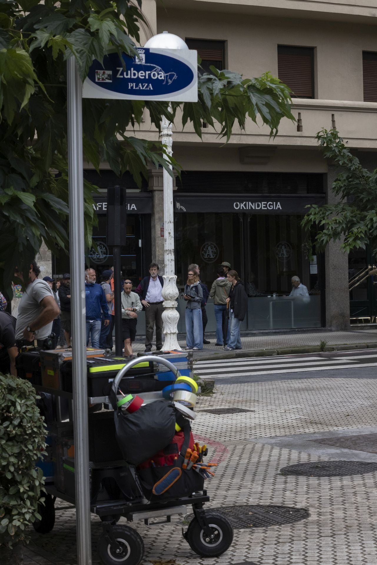 Rodaje de la nueva película de Nanni Moretti en Donostia