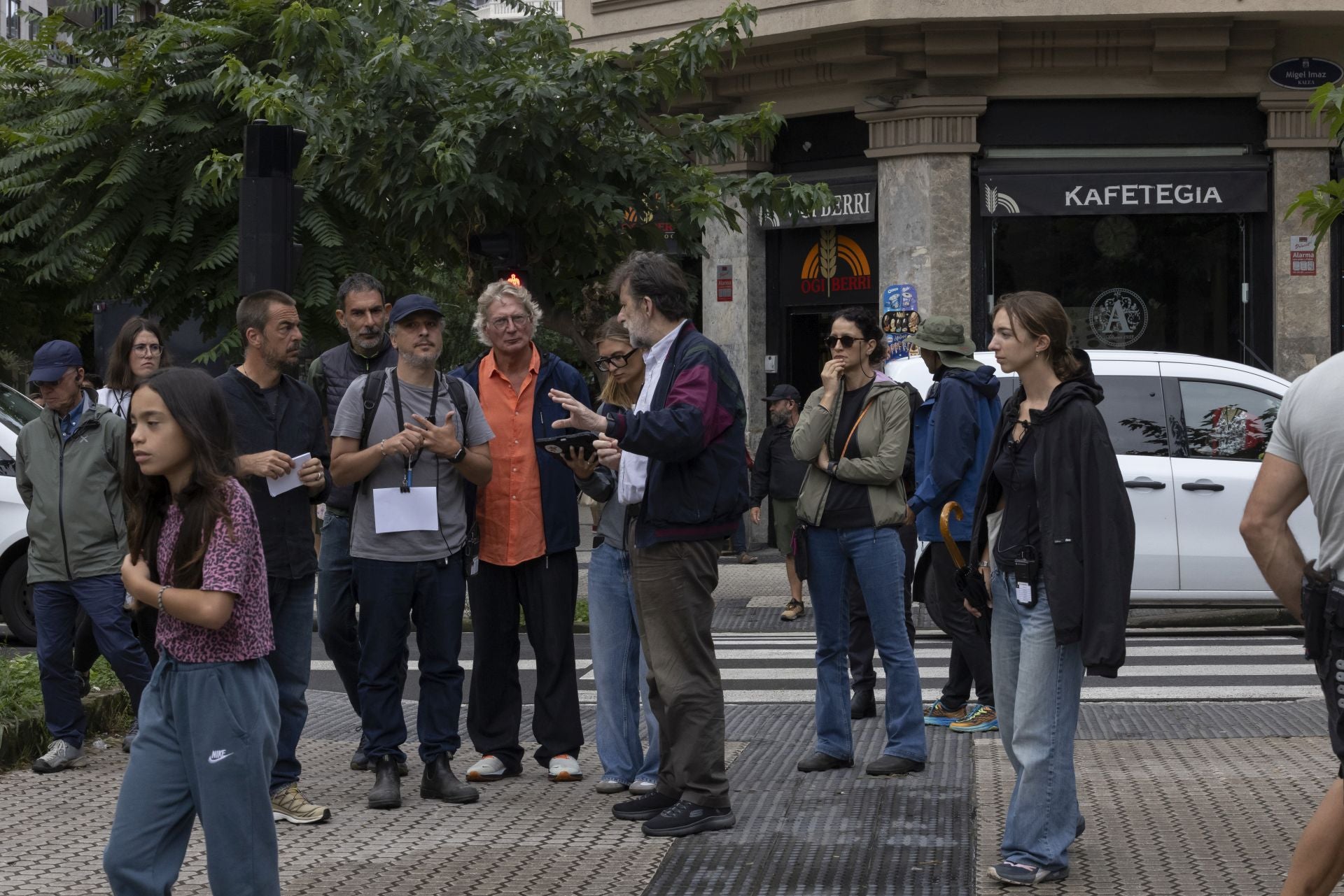 Rodaje de la nueva película de Nanni Moretti en Donostia