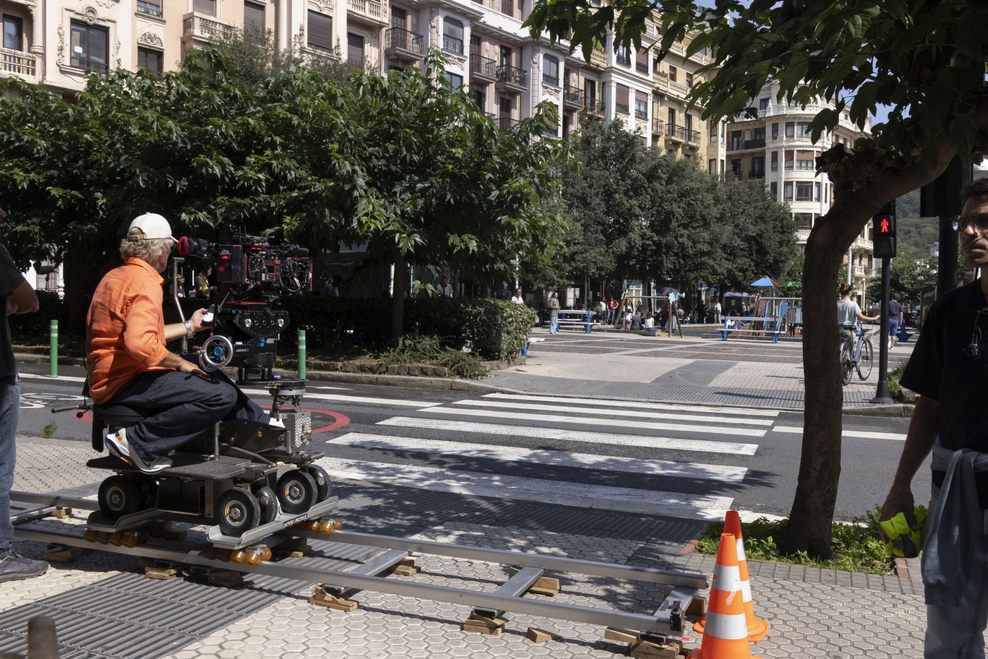 Rodaje de la nueva película de Nanni Moretti en Donostia