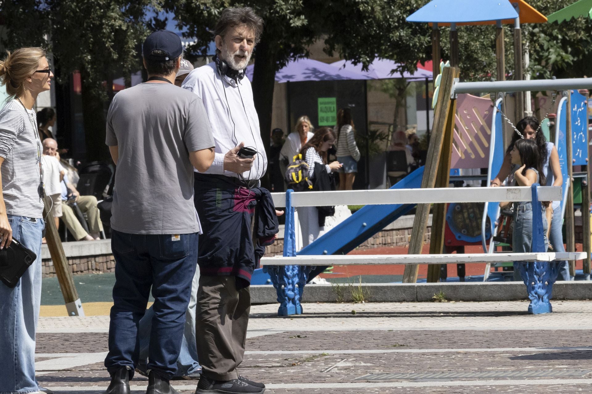 Rodaje de la nueva película de Nanni Moretti en Donostia