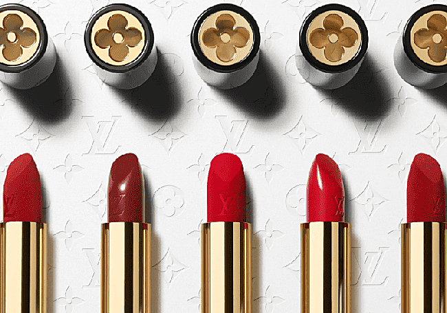 Labiales con texturas mate y brillo