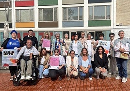 Representantes del Ayuntamiento y las asociaciones en la presentación de las actividades.