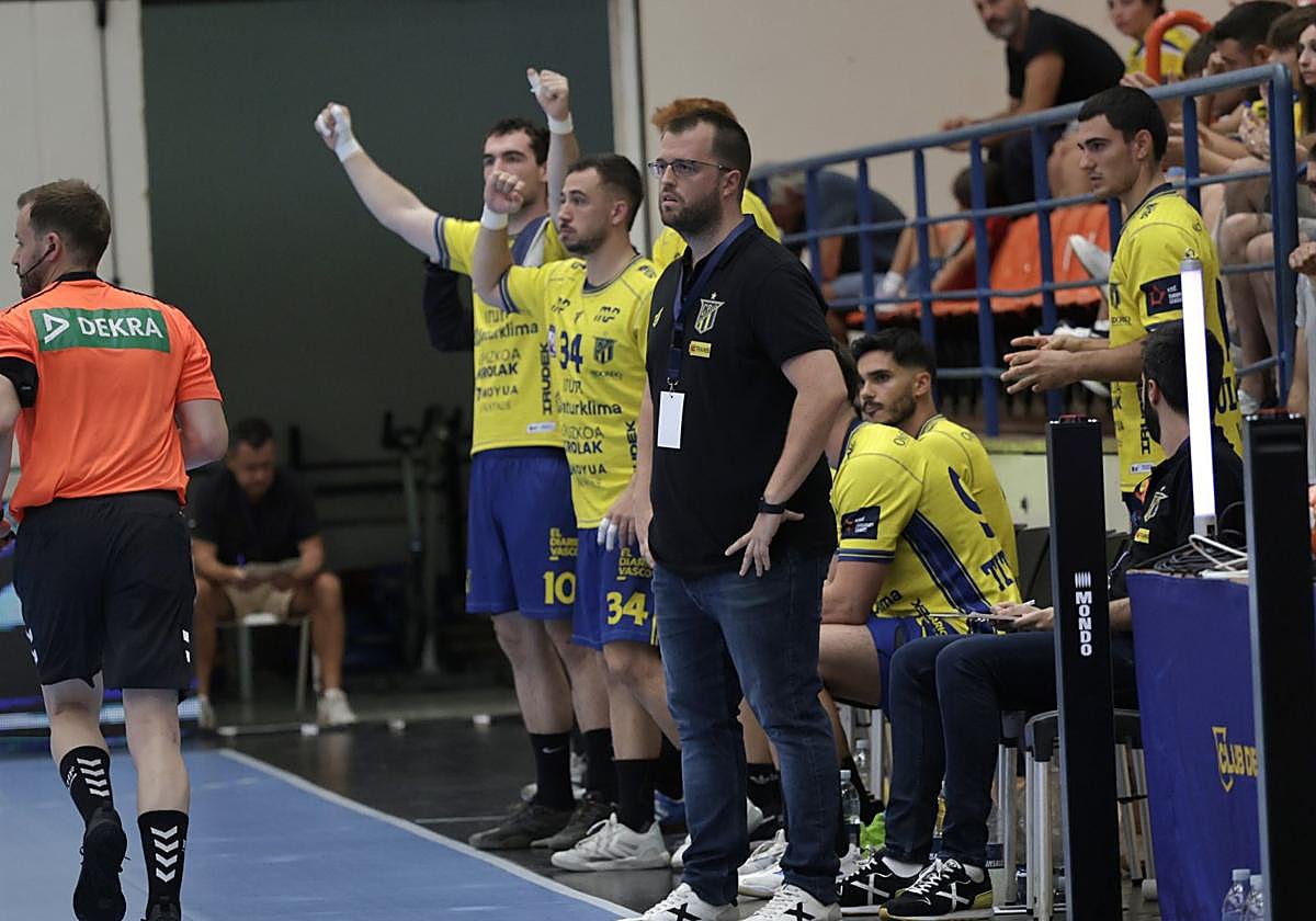 Mozas, ante el Braga.