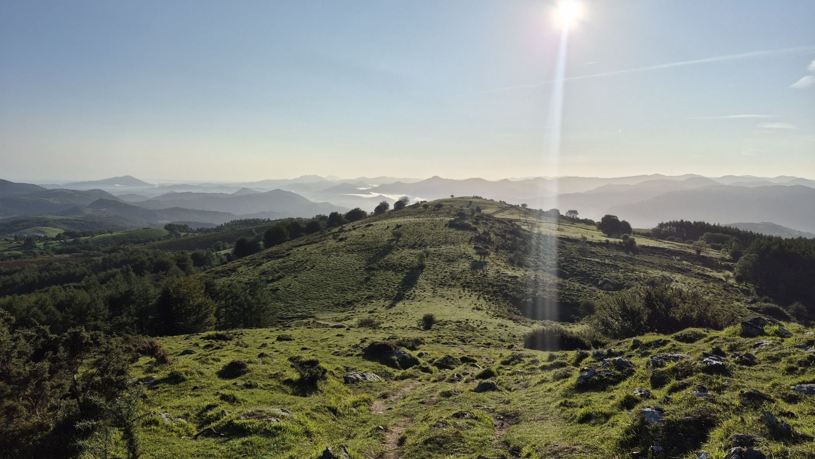 Hernio, panorámica perfecta de los montes de Gipuzkoa