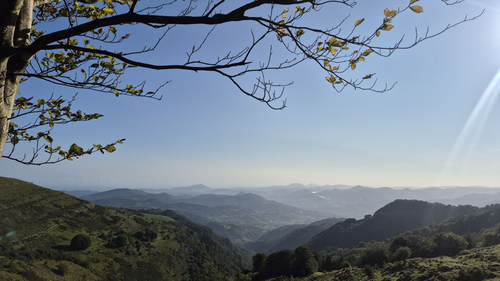 Hernio, panorámica perfecta de los montes de Gipuzkoa