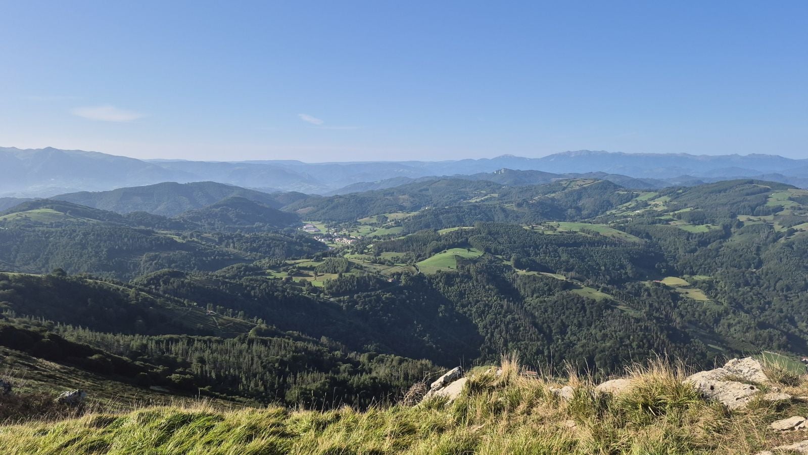 Hernio, panorámica perfecta de los montes de Gipuzkoa