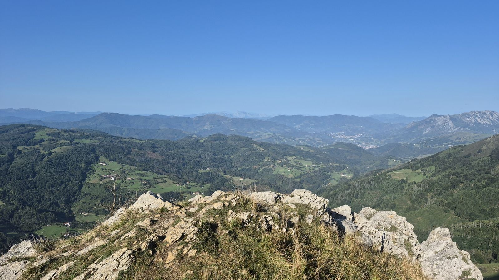 Hernio, panorámica perfecta de los montes de Gipuzkoa