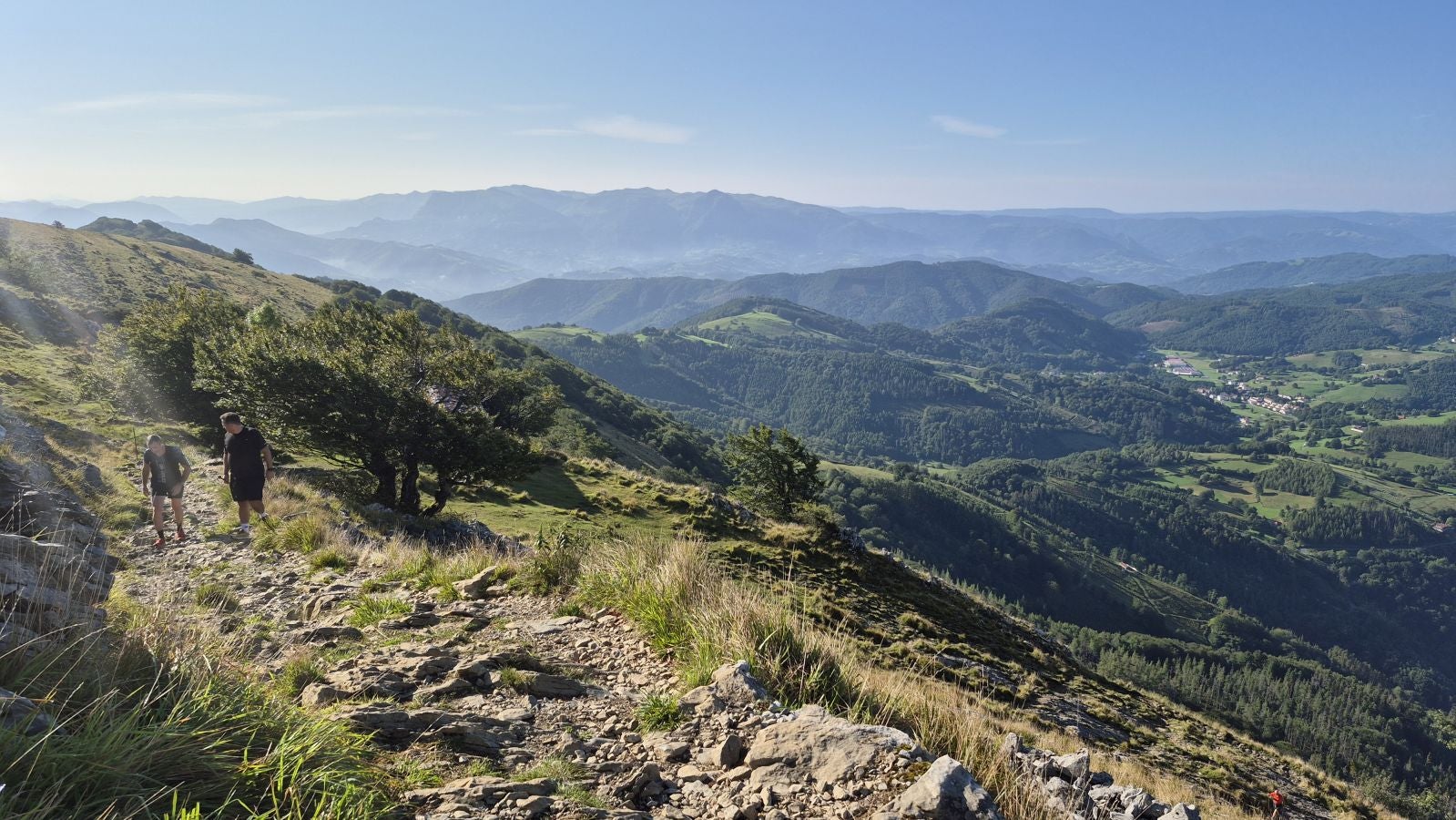 Hernio, panorámica perfecta de los montes de Gipuzkoa