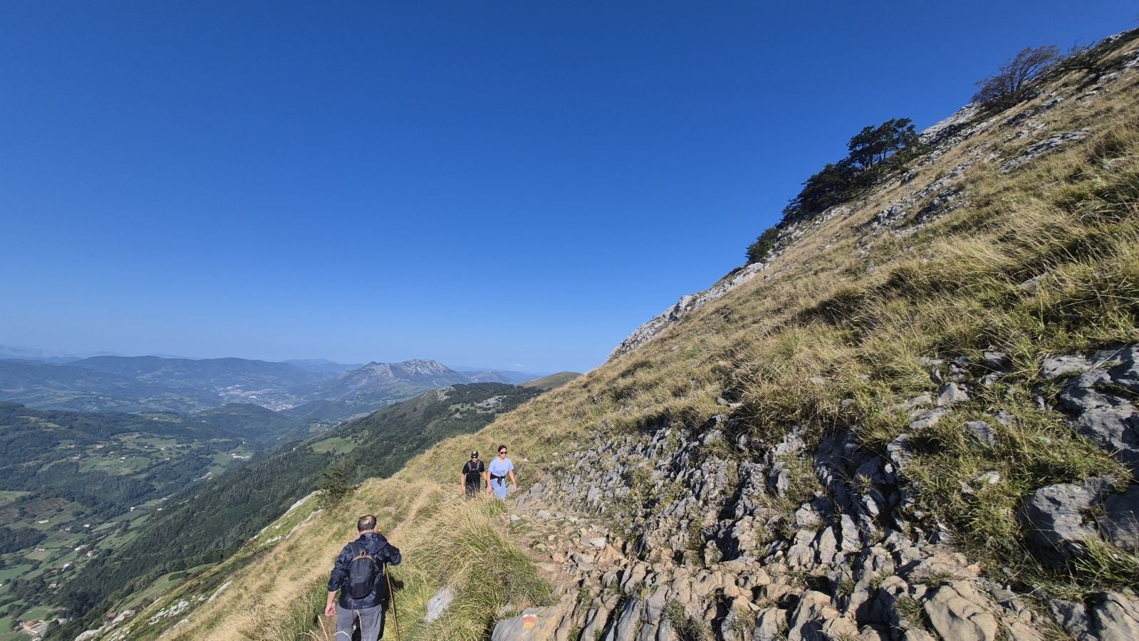 Hernio, panorámica perfecta de los montes de Gipuzkoa