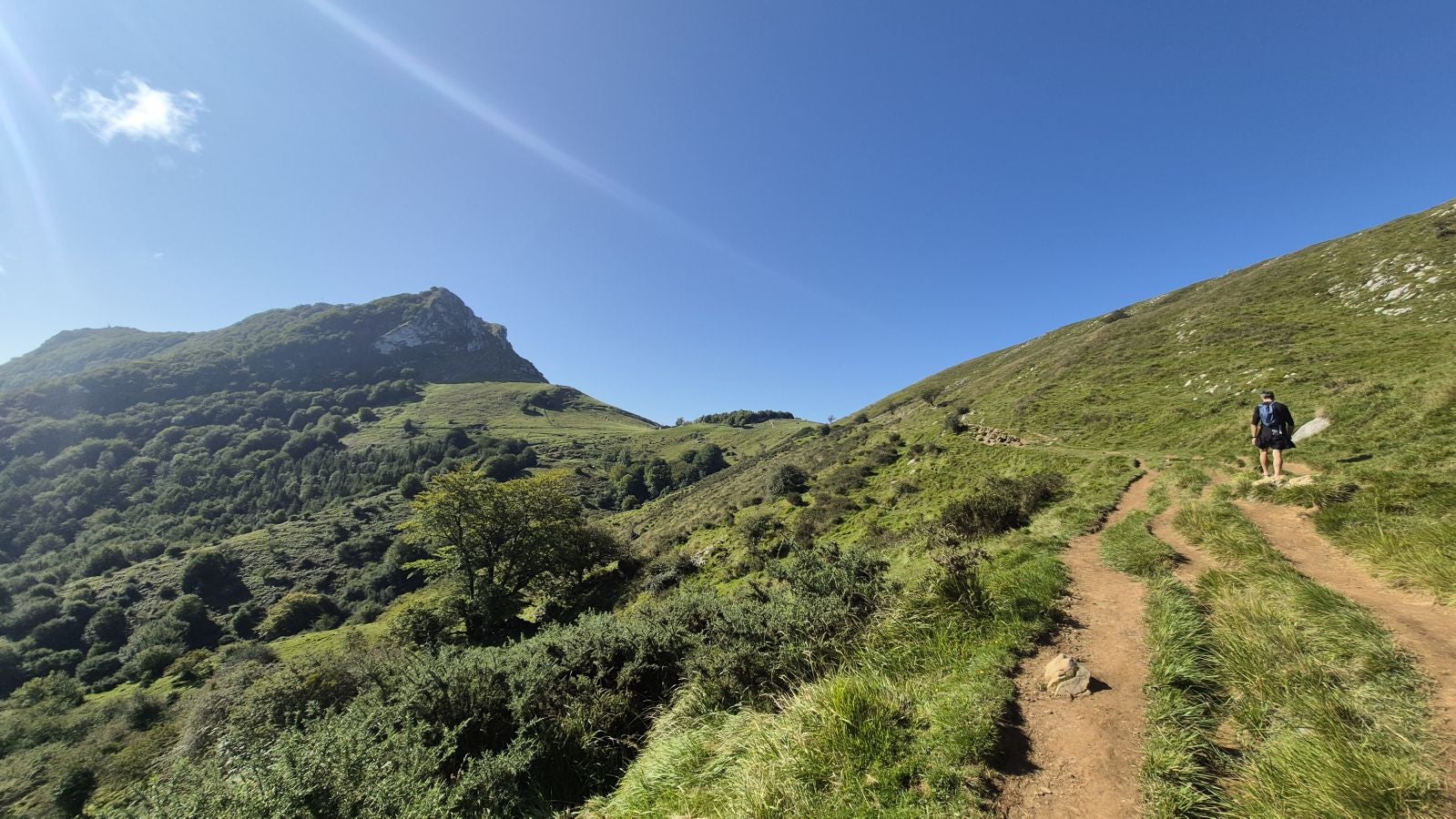 Hernio, panorámica perfecta de los montes de Gipuzkoa