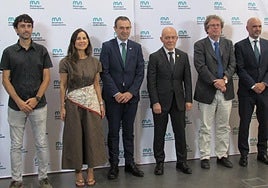 Pello Rodríguez, Garikoitz Iturbe, Bakartxo Tejeria, Bixente Atxa, Juan Ignacio Pérez Iglesias, Xabier Eceizabarrena, Xabier Egibar e Idoia Peñacoba.