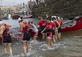 Emakumezkoen trainerua sailkapena lortu eta gero.