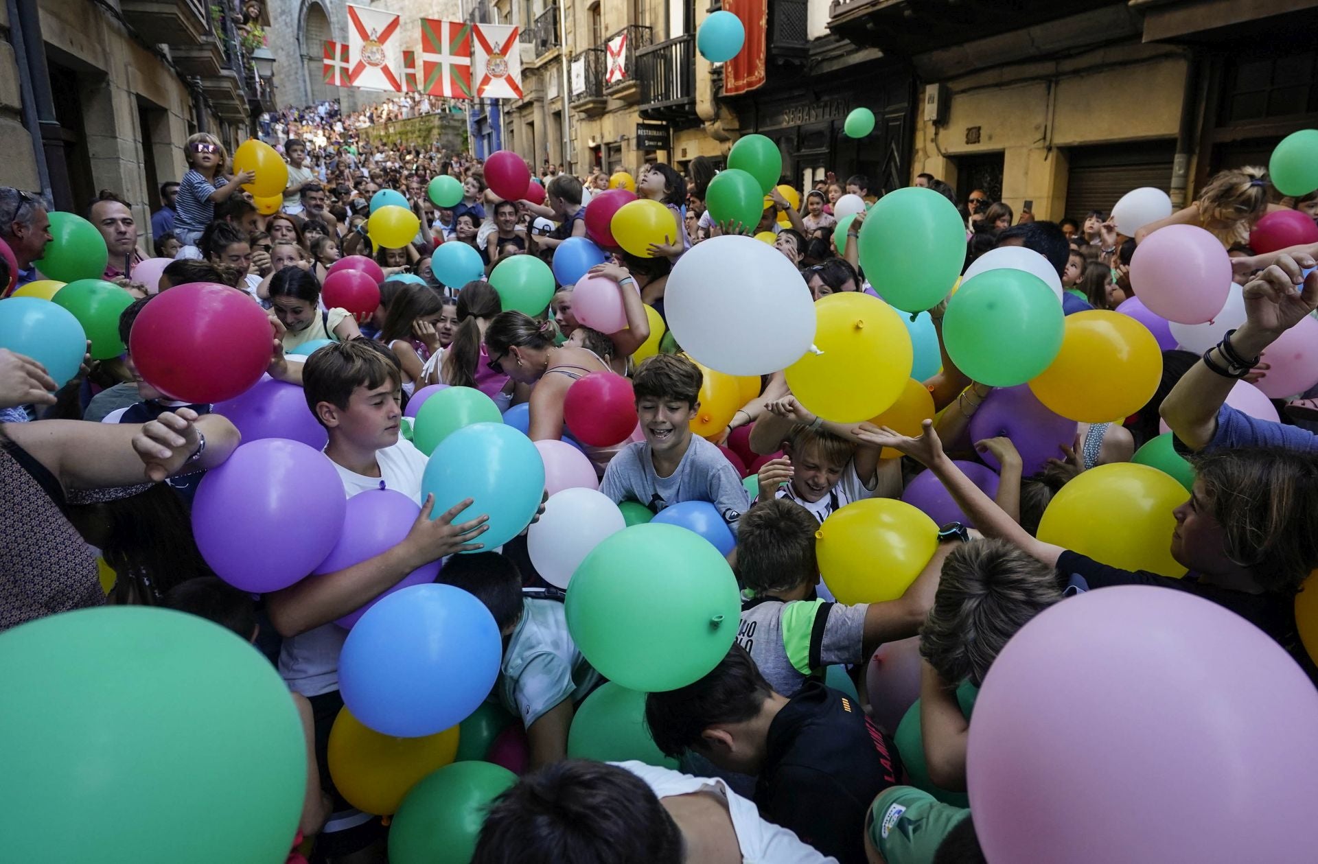 Los niños, protagonistas este sábado en Hondarribia