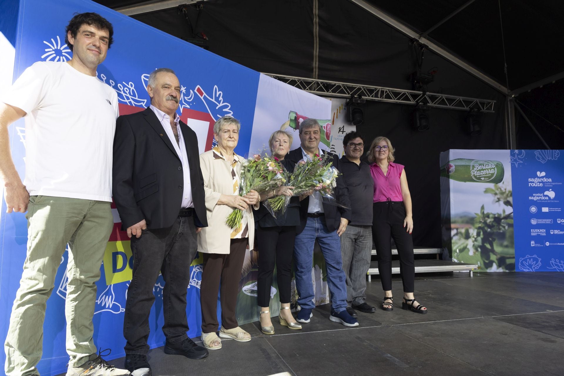 Sagardoa eta tomateak, Euskal Jaietako protagonistak