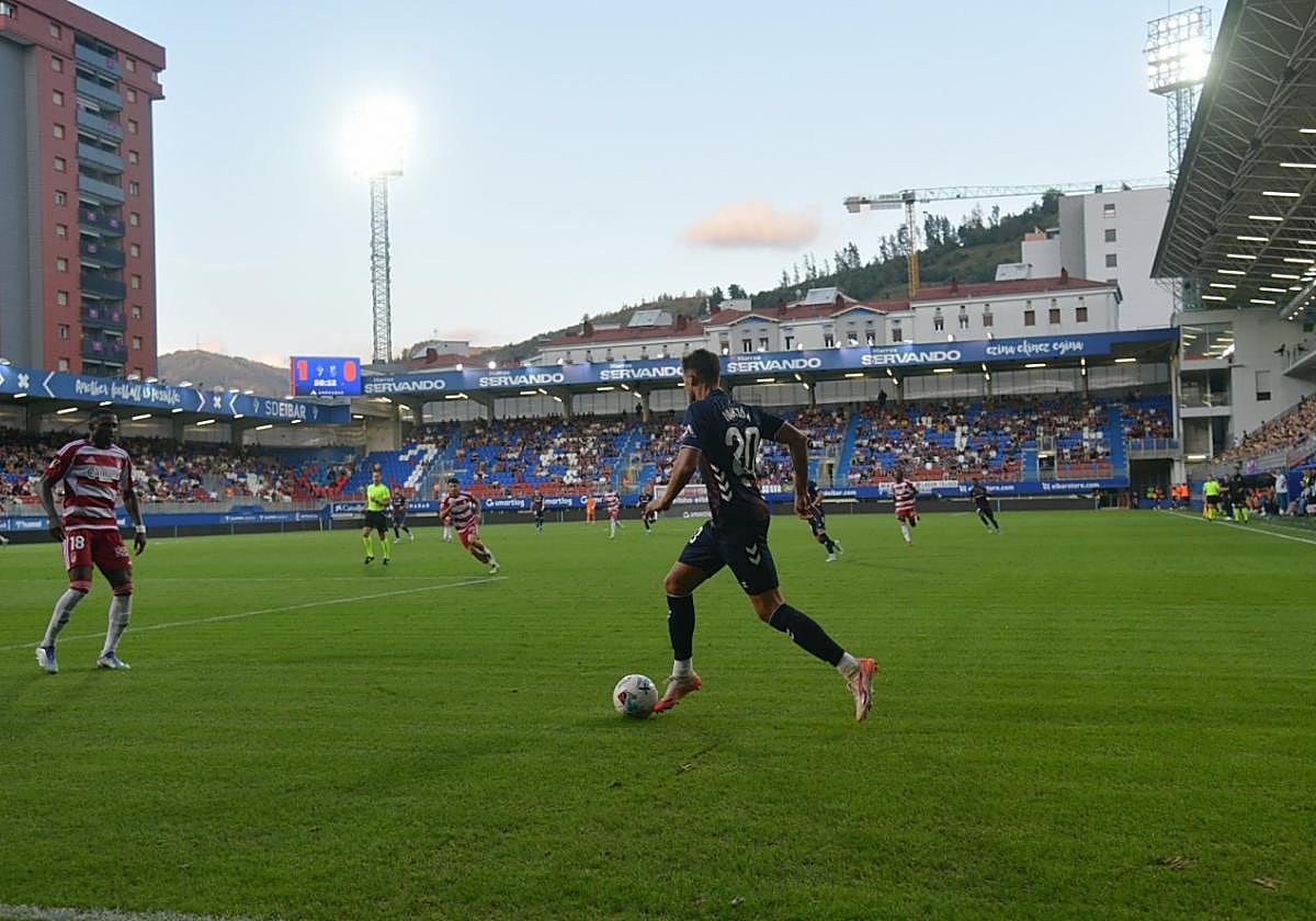 Ipurua será el escenario en el que se enfrentarán el Eibar y el Andorra este lunes a partir de las 20.30 horas.
