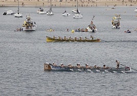 Orio y Zierbena exprimiéndose en los últimos metros.