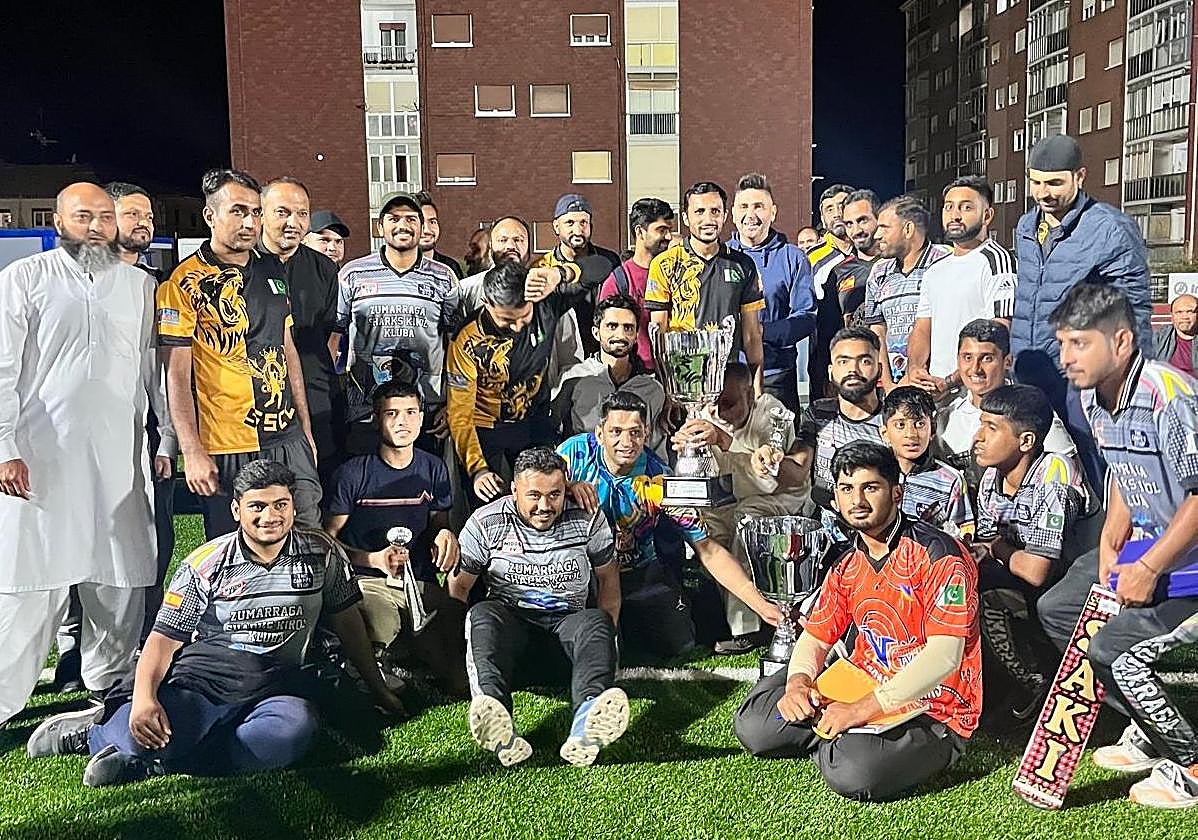 Donostia ganó el primer campeonato de cricket de Zumarraga