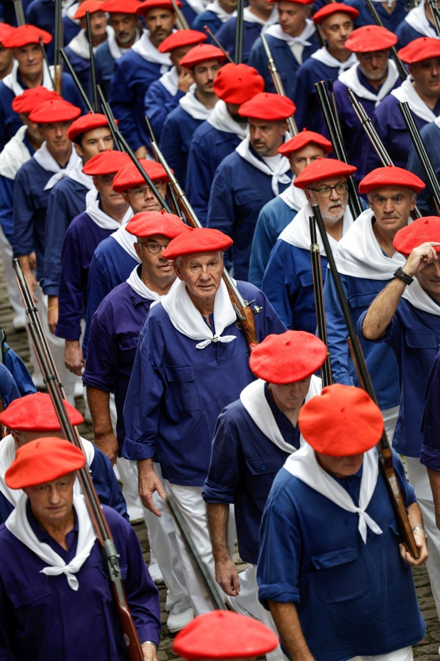 El desfile del Alarde, en imágenes