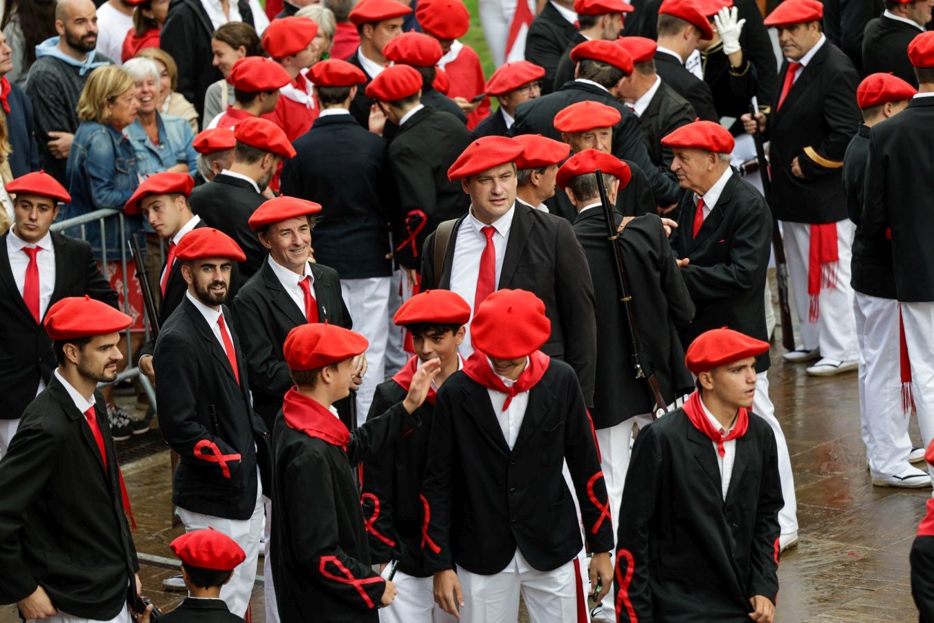 El desfile del Alarde, en imágenes