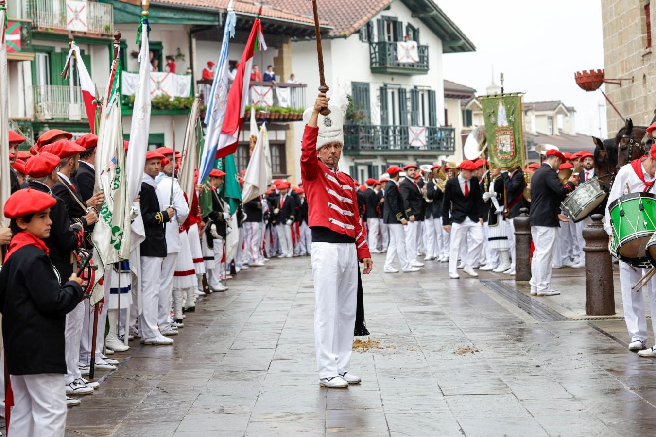 El desfile del Alarde, en imágenes