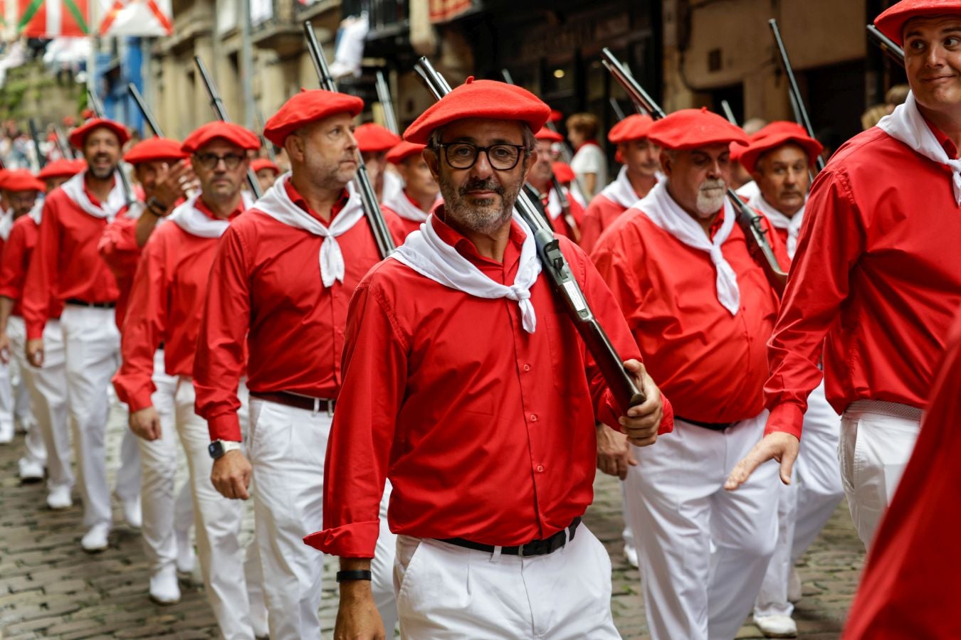 El desfile del Alarde, en imágenes