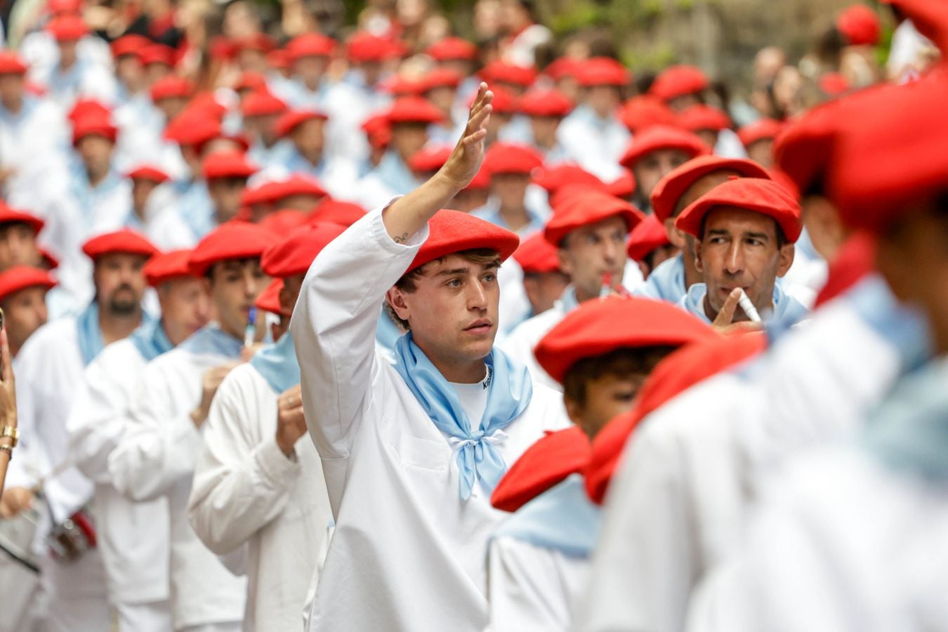 El desfile del Alarde, en imágenes