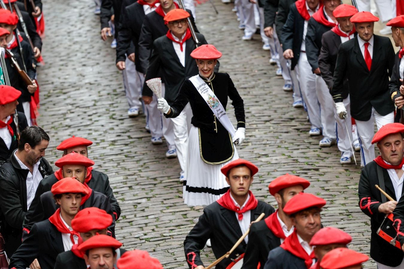 El desfile del Alarde, en imágenes