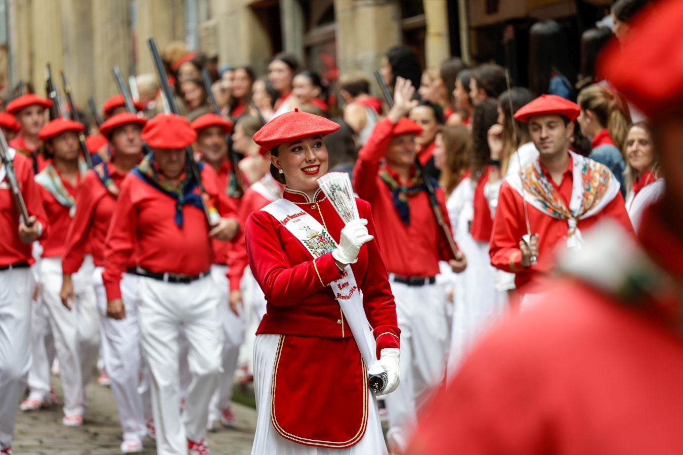 El desfile del Alarde, en imágenes