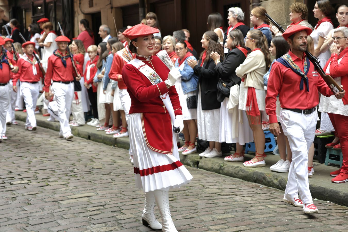 El desfile del Alarde, en imágenes